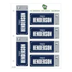 Road Game Locker Tag Sheets