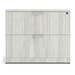 PL112 35"w 2 DRAWER LATERAL FILE- SILVER BIRCH