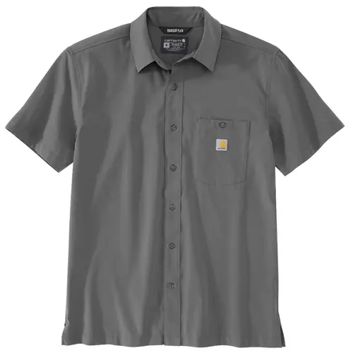 CARHARTT 106141 - Force Sun Defender™ Relaxed Fit Lightweight Short-Sleeve Shirt - Steel