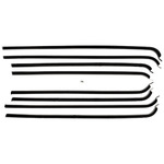 Window Felt Beltline Weatherstrips