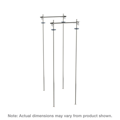 Metro TTA18S Super Erecta & Super Adjustable Top-Track Stationary Intermediate Unit Kit 18"W