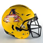 Patriotic Stars & Stripes American Flag Football Helmet Decals