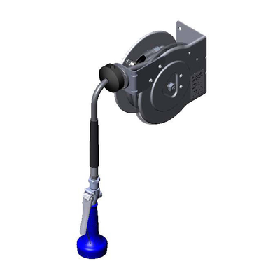 T&S Brass B-7102-08M Hose Reel System Open