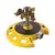 YELLOW CURCULAR BASE IMPULSE SPRINKLER##