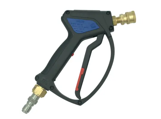 MTM Hydro SG28 Spray Gun, 4000 PSI, 12 GPM, Brass Socket, and SS plug Installed