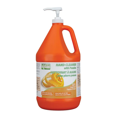 Hand Cleaner - Orange Pumice - 3.6 L Jug with Pump