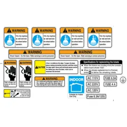 WARNING DECALS