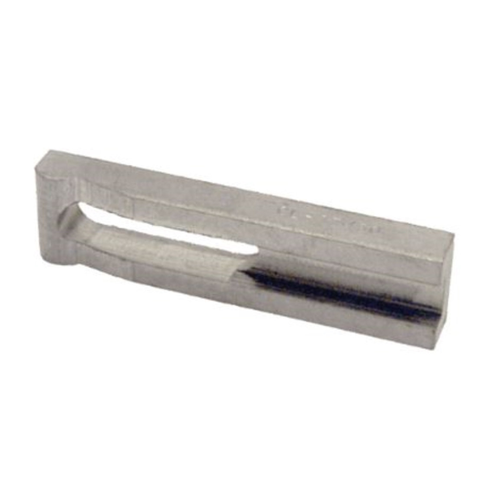 Carr Lane CL-17215 Slotted-Heel Clamp Strap, Stainless Steel (Clamp Strap Only)