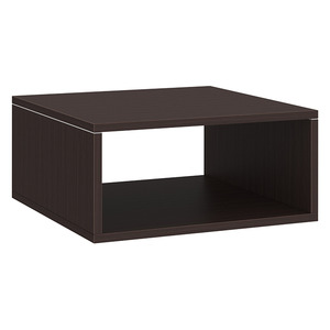 PL9997 COMPOSE END TABLE CUBE- ESPRESSO