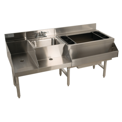 Advance Tabco CRU-60R Underbar Basics Uni-Serv Speed Bar 60"W X 