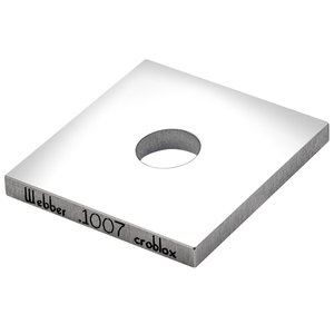 STARRETT SC .1007 AA Square Croblox Gage Block - .1007 In., Grade AA