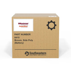Minuteman - 6415 - Broom, Side Poly (Battery)