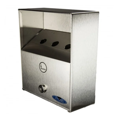 Smoking Receptacle - Outdoor - 1 Litre - Stainless Steel