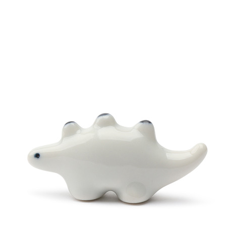 Chopstick Rest Stegosaurus White Blue