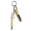 Gold Sword Keychain 3.75"