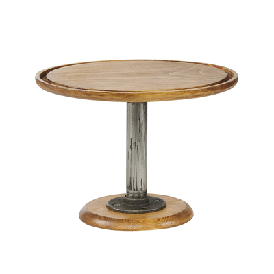 Cal-Mil 4310-9-99 12-3/4" dia. x 9"H Madera Cake Stand