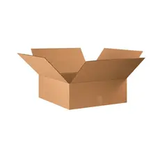 22 X 22 X 8" FLAT CORRUGATED CARTON 15/BD    22228