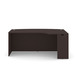 PL177R 71" RIGHT PORKCHOP-BOWFRONT- ESPRESSO
