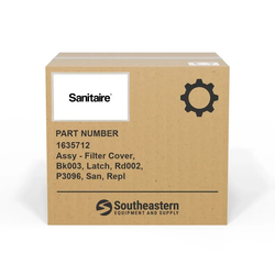 Sanitaire/Bissell - 1635712 - Assy - Filter Cover, Bk003, Latch, Rd002, P3096, San, Repl