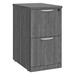 PL149 MOBILE FILE/FILE PEDESTAL- Newport Gray