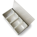 CARLISLE 38704C STAINLESS STEEL 4 PT. CONDIMENT CADDY