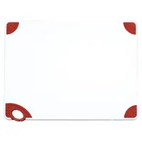 Winco CBN-1824BN 18"x24"x0.5" Cutting Board with Brown Hook | Cook's Direct