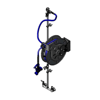 T&S Brass B-1439 Hose Reel Assembly Open 50 Ft