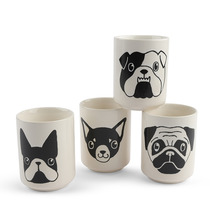 Teacup Set Dog Faces