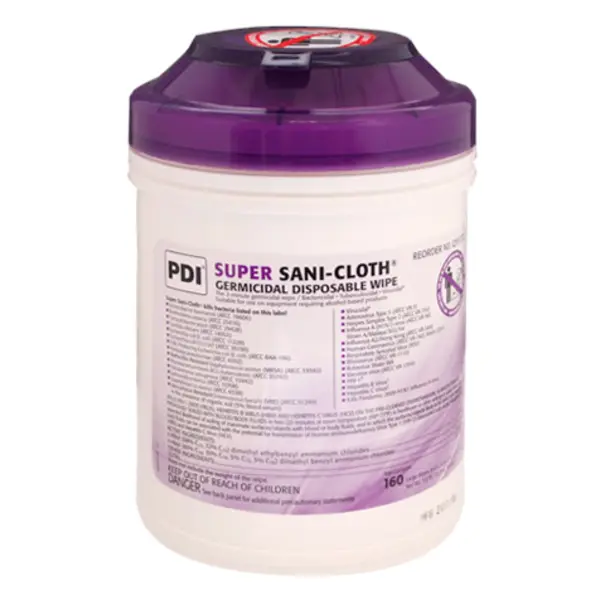 Sani-Cloth Super 160/pk Q55172Disinfectant Wipe