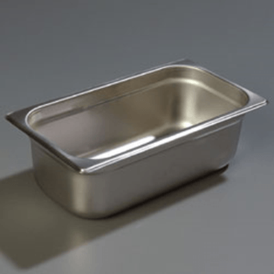Carlisle 608134 Heavy-Duty 1/3 Size, 4"D Food Pan