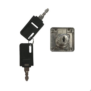 PL CAB/HUTCH LOCK- SILVER