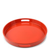 Tray Round Orange 13-1/2"