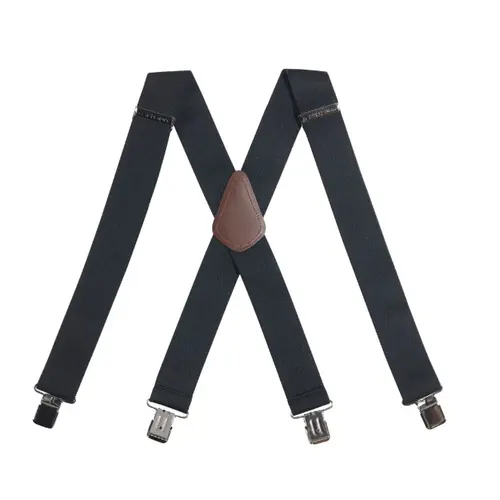 Carhartt 6385 - Men's Utility Rugged Flex Adjustable Suspenders - Black