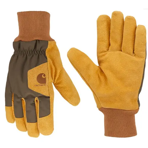 Carhartt A915 - Insulated Leather Knit Cuff Glove Tarmac
