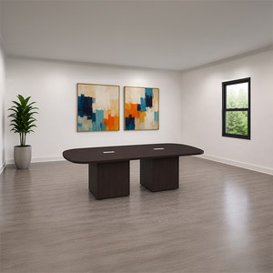 CUBAR7636N - 8 ft. Arena Conference Table with Cube Base