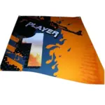 FLAG 1P   BANNER FOR RAMBO