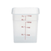 Cambro Translucent 8 qt. CamSquare Containers