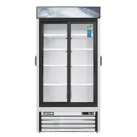Everest EMGR33C Reach-In Chromatography Refrigerator 2 Glass Doors, 115v, NSF -