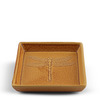Plate Square Dragonfly Ochre