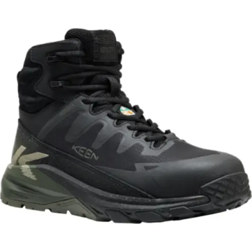 KEEN 1032525 - Targhee Blur Mid CSA WP Sneaker - Forest Night/Black