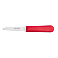 Dexter 15303R SANI-SAFE 3¼" Cook's Style Paring Knife - Red Handle