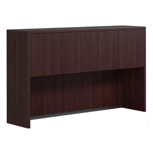 CLAHU3003- Hutch with 4 Laminate Doors- Mahogany