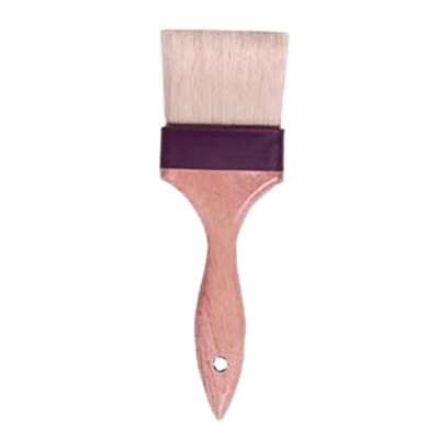 Vollrath 463 Flat Boar Bristle Pastry Brush