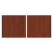 PL44LD - PAIR LAMINATE HUTCH DOORS - Cherry