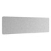 PLTPETP 15"H x 54"W PET PRIVACY PANEL - Ash