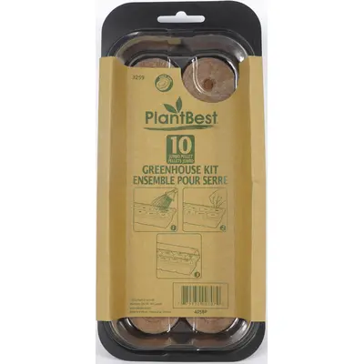 42mm Coconut Coir Pellet Seed Starting Greenhouse Kits