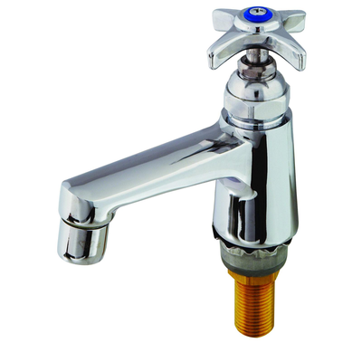 T&S Brass B-0710 Single Temperature Basin Faucet 1/2" Npsm Male Shank
