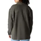 CARHARTT 107134 - Women's Oversized-Fit Heavyweight Waffle Knit Shirt - Carbon Heather