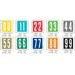 Original COL'R'TAB® Numeric 11500 Label Rolls