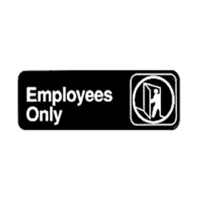 Winco SGN-305 Information Sign with Symbol 3" X 9"